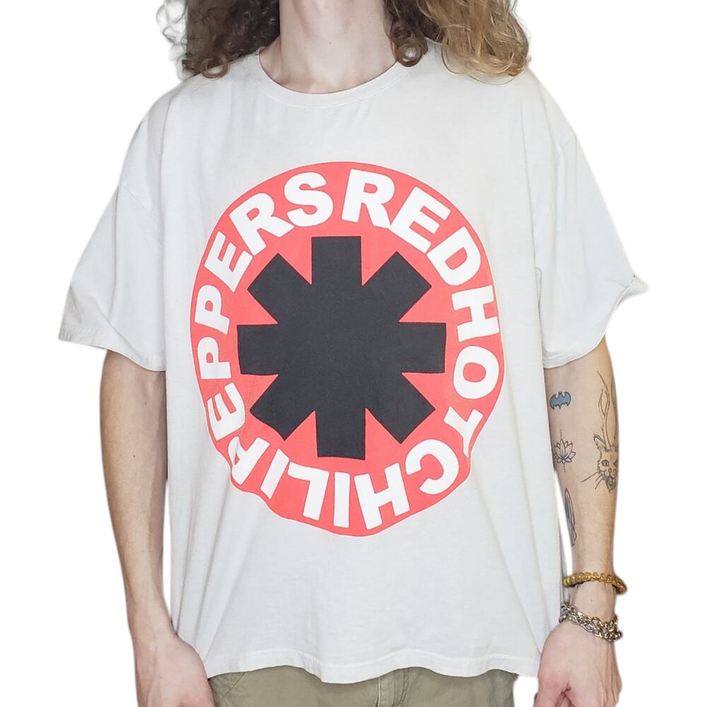 Red Hot Chilli Peppers World Tour 2022-2023 T-Shirt Mens Size XL Alt Indiesleeze - Picture 1 of 6